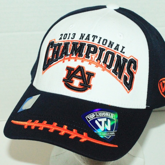 AUBURN UNIVERSITY NCAA FOOTBALL SEC CHAMPIONS HAT - Picture 1 of 8